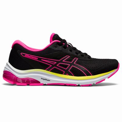 Női Asics Gel-Pulse 12 Futócipő AS2698540 Fekete/Rózsaszín